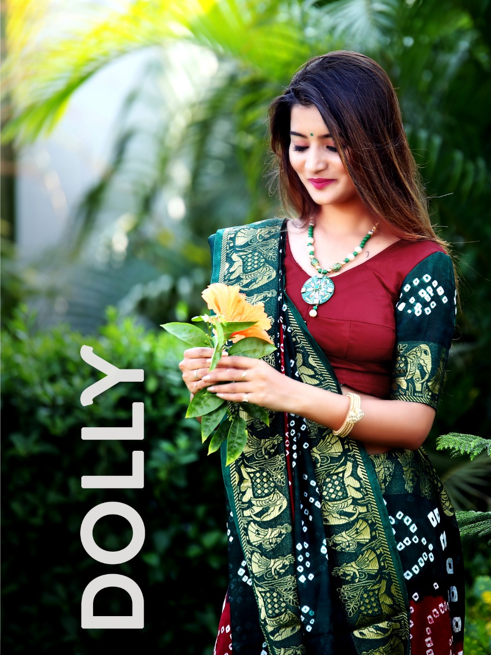 Dolly Bandhani Saree By Nitya Nx Single And Set Stockiest And Supplier From Surat