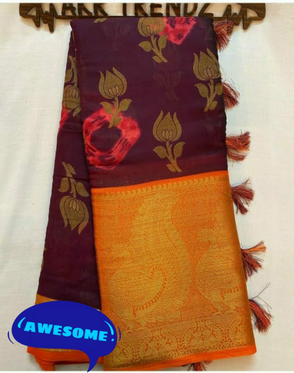 Presents New Linen Saree With Fabulous Colours Combination Single And Set Stockiest And Supplier Fro...