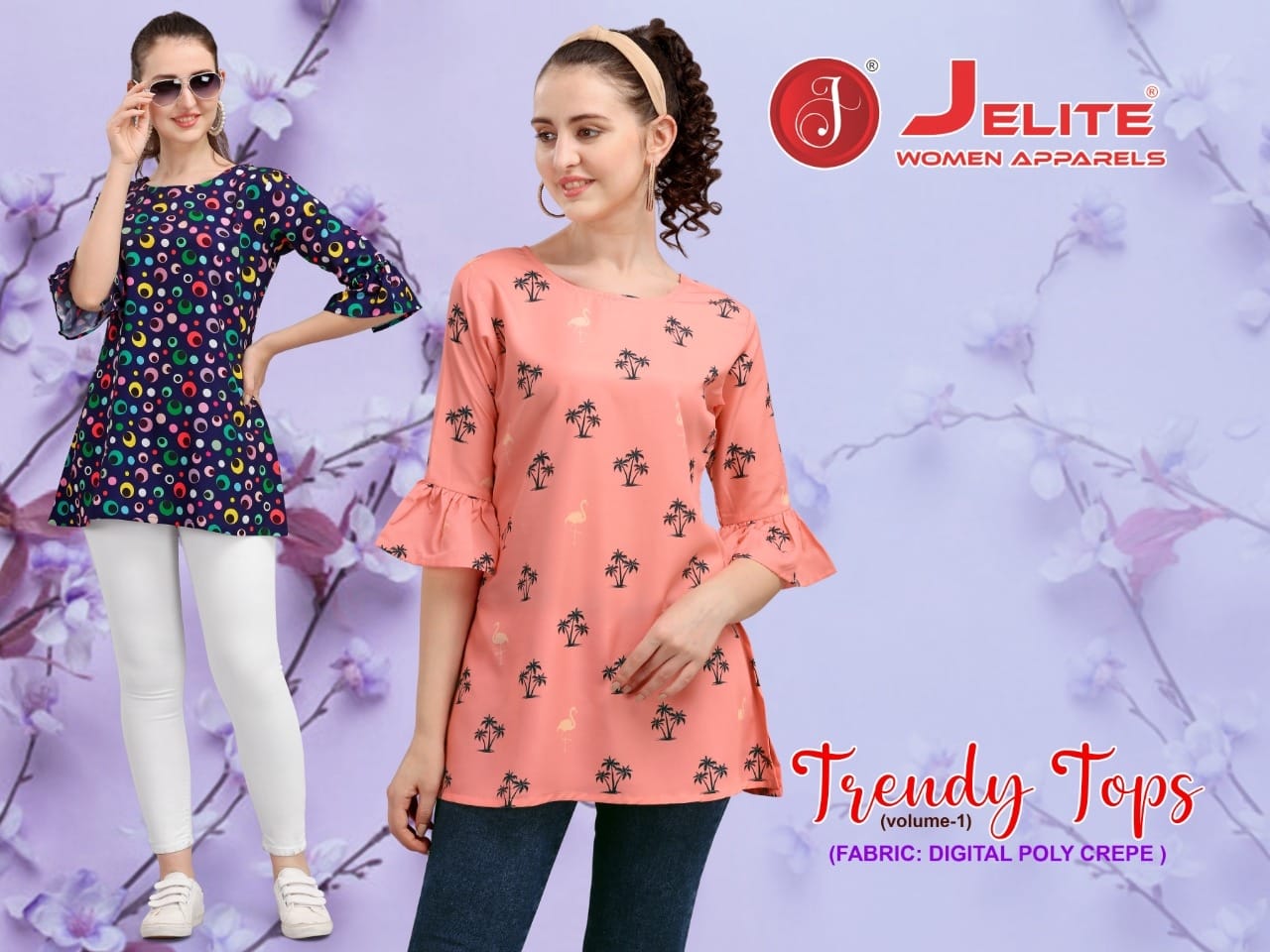 Trendy Tops By Jelite Wholesaler Supplier From Surat