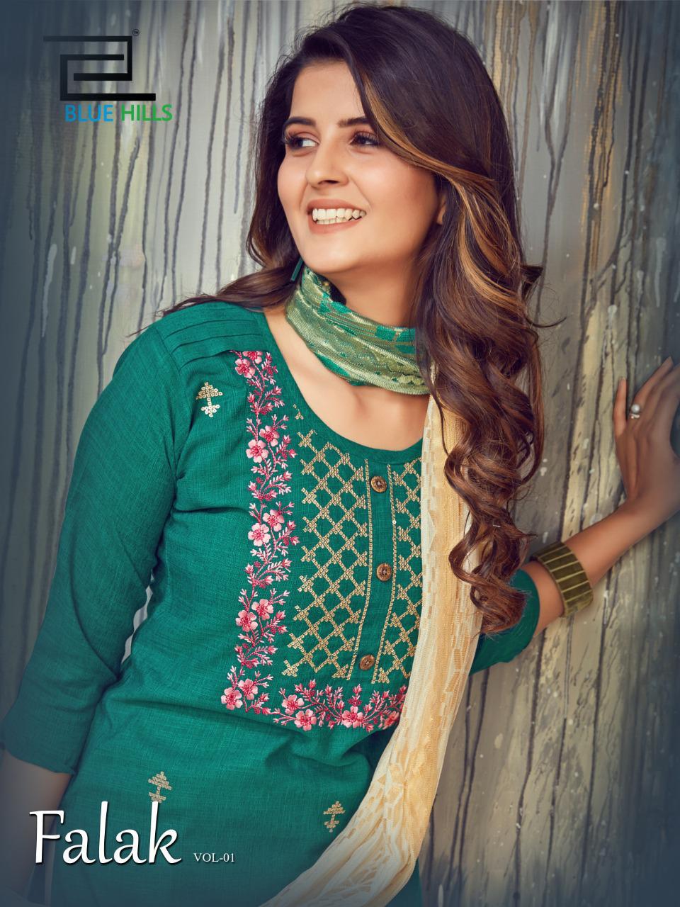 Falak Vol 1 By Blue Hills Manufacturer Traders Surat
