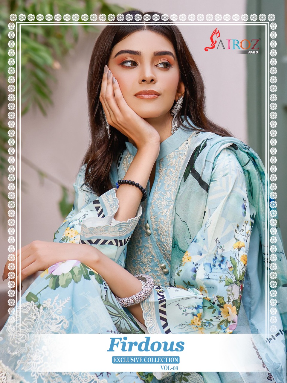 Firdous Exclusive Collection Vol 3 By Sairoz Fabs Dealer And Exporter Surat