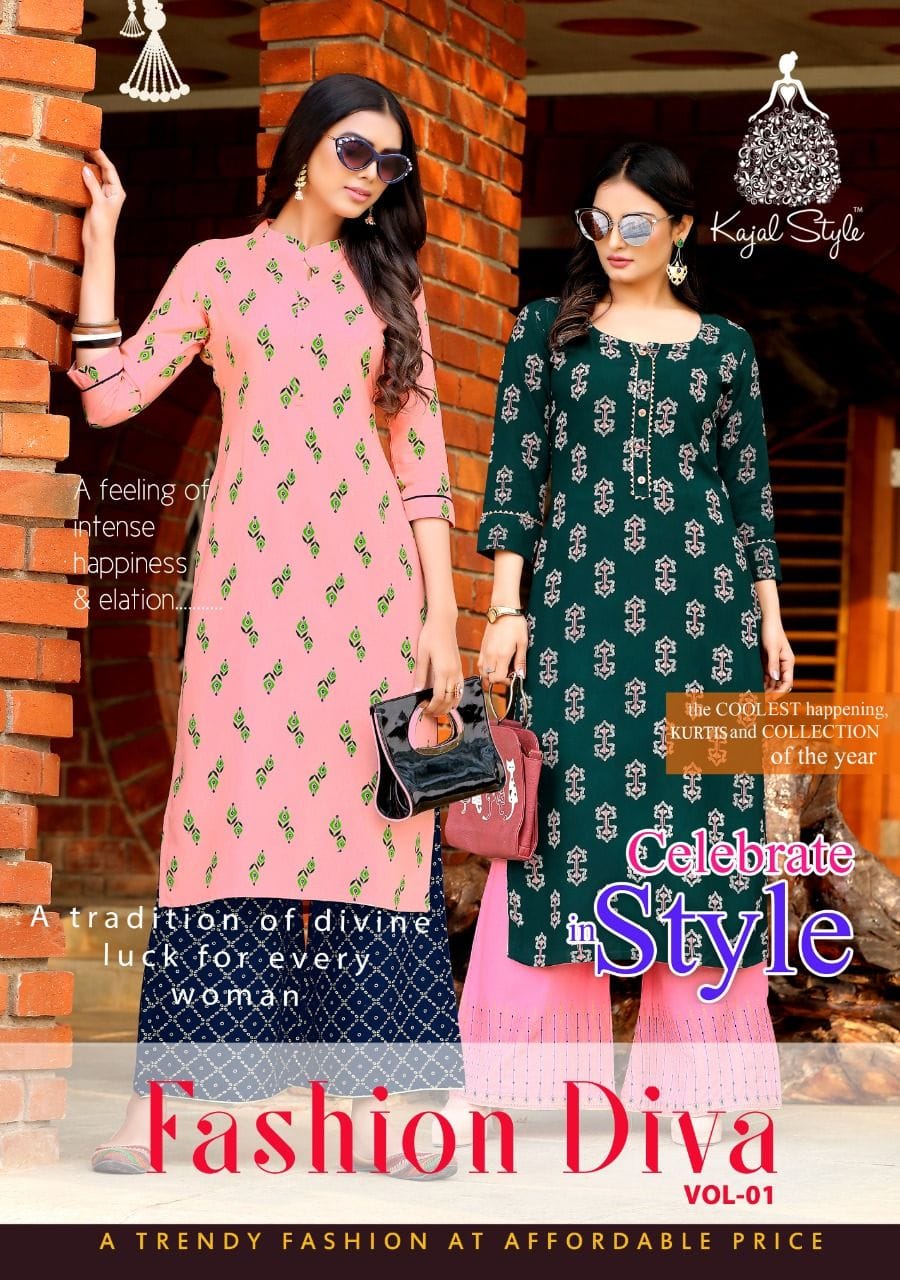 Fashion Diva Vol 1 By Kajal Style Wholesaler Supplier From Surat