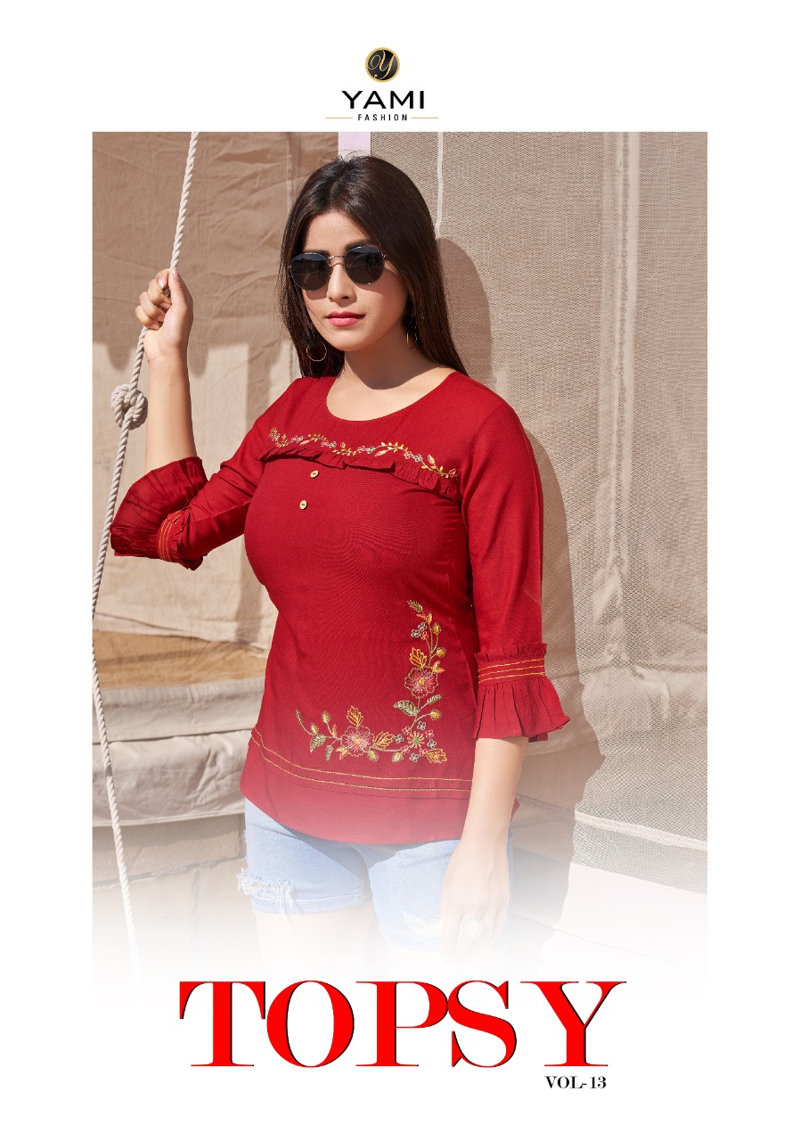 Topsy Vol 13 By Yami Fashion Wholesale Supplier Traders In Surat