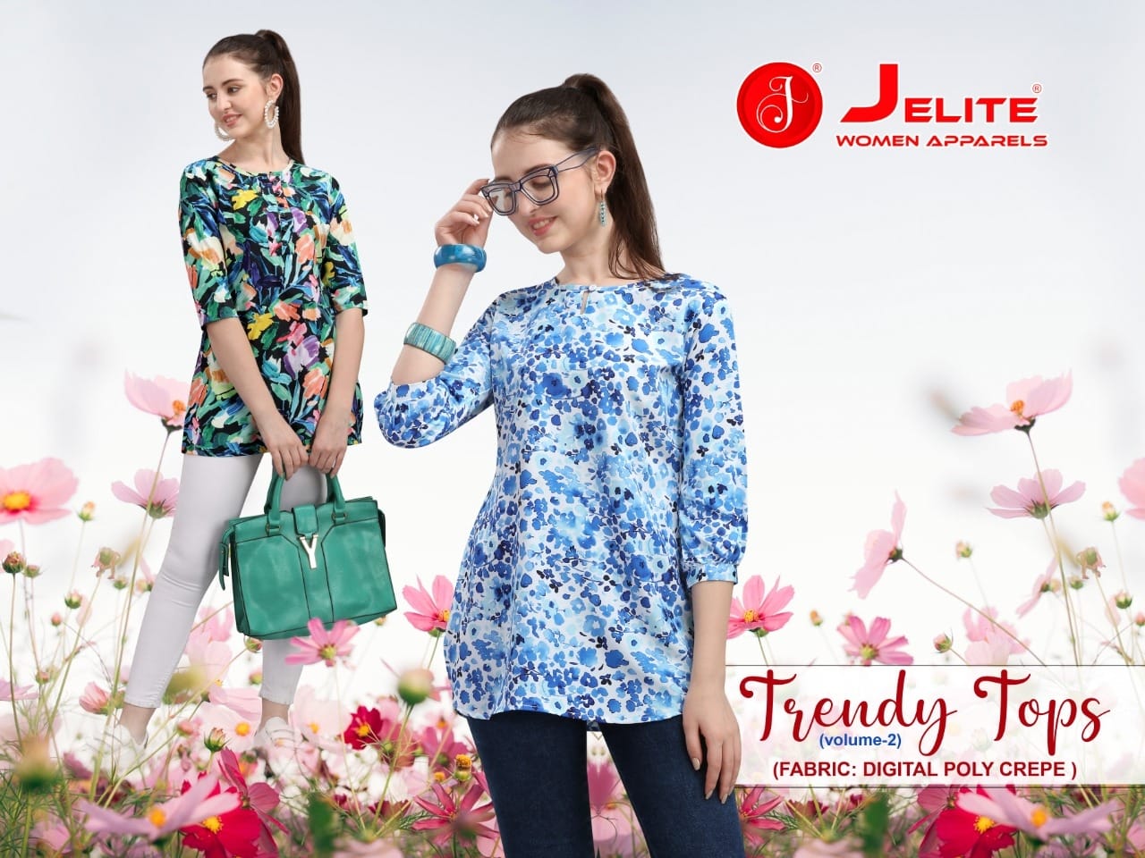 Trendy Tops Vol 2 By Jelite Wholesaler Supplier From Surat