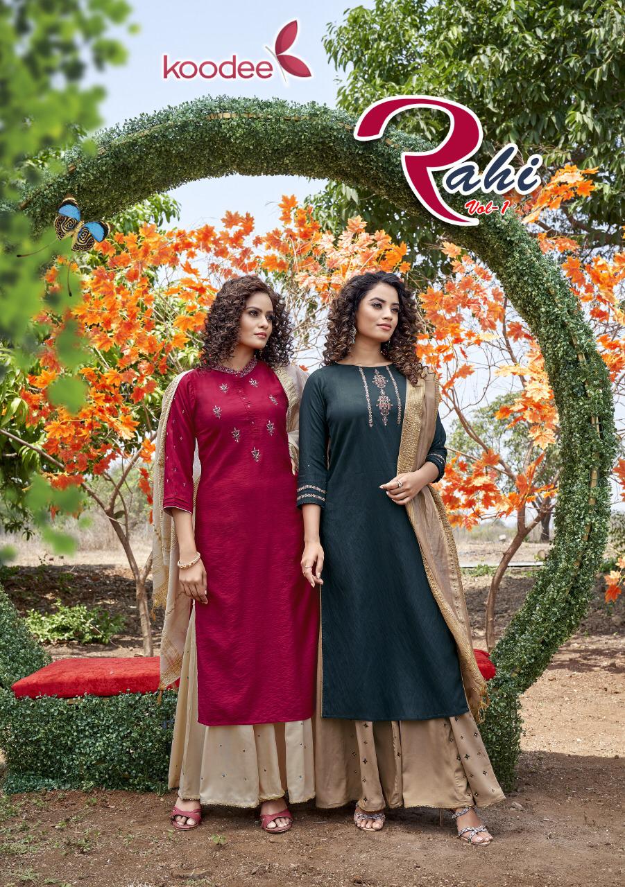 Rahi By Koodee Kurti With Sharara And Dupatta Manufacturer Traders Surat