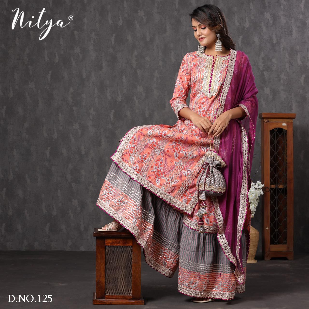 Nitya D No 125 And 127 By Lt Fabrics Manufacturer Traders Surat