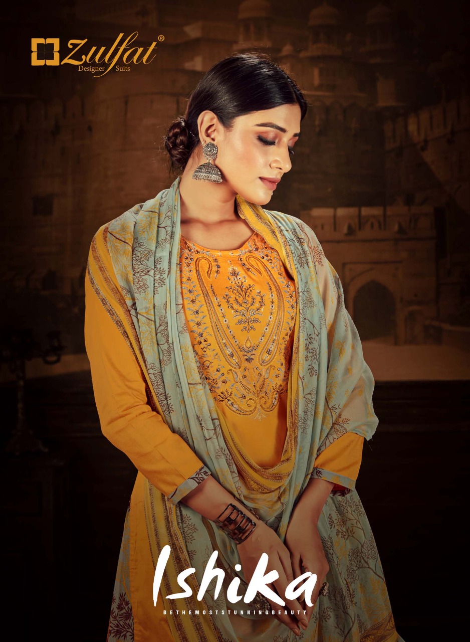 Ishika By Zulfat Designer Suits Wholesale Suppliers And Dealer From All Over India