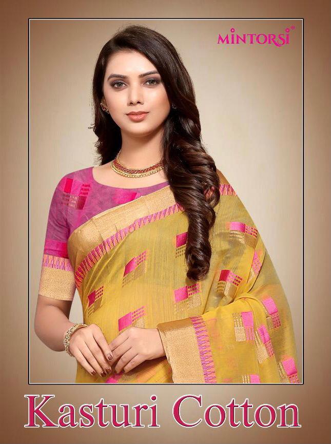 Kasturi Cotton By Mintorsi Saree Series 11171 To 11178 Single And Set Stockiest And Supplier From Su...