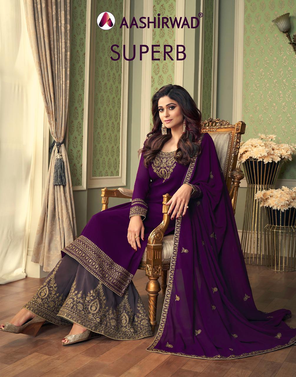 Superb Series 8419 To 8422 By Aashirwad Single And Set Stockiest And Supplier From Surat