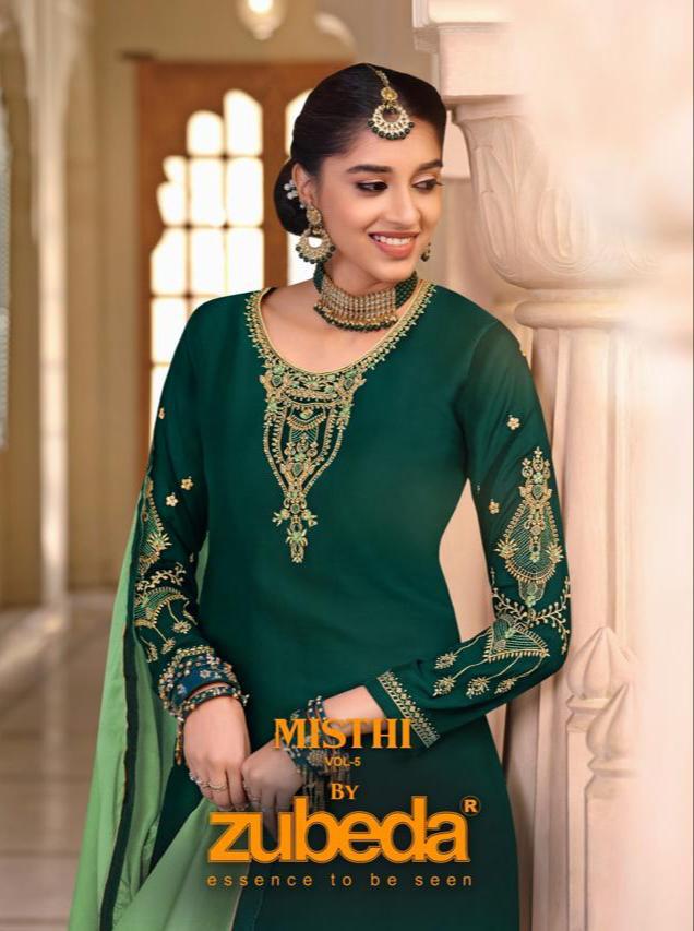 Misthi Vol 5 By Zubeda Suits Dealer From India