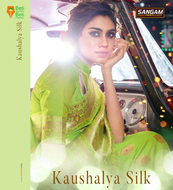 Kaushalya Silk By Sangam Print Manufacturer Traders Surat