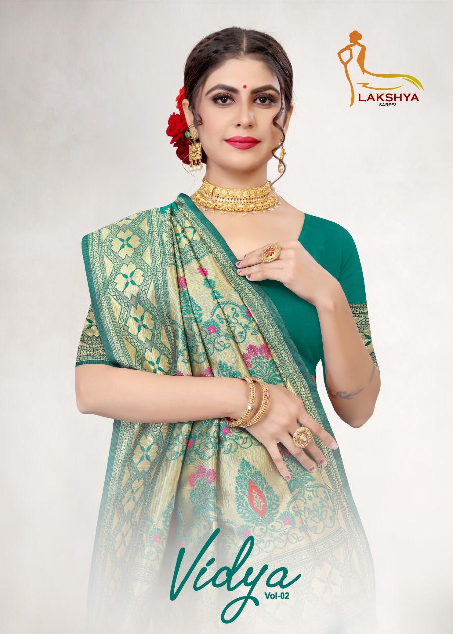 Vidya Vol 2 Series 2001 To 2004 By Lakshya Saree Single And Set Stockiest And Supplier From Surat