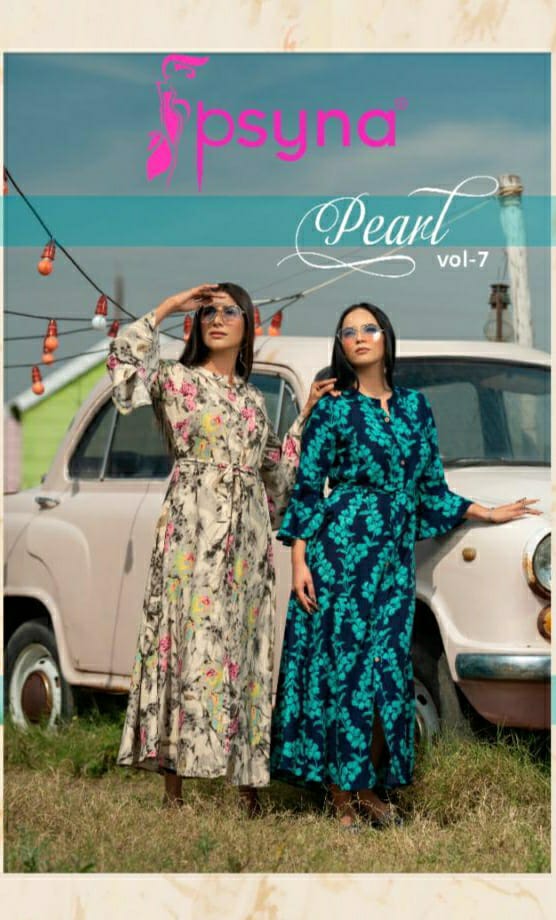 Pearl Vol 7 By Psyna Dealer And Exporter Surat