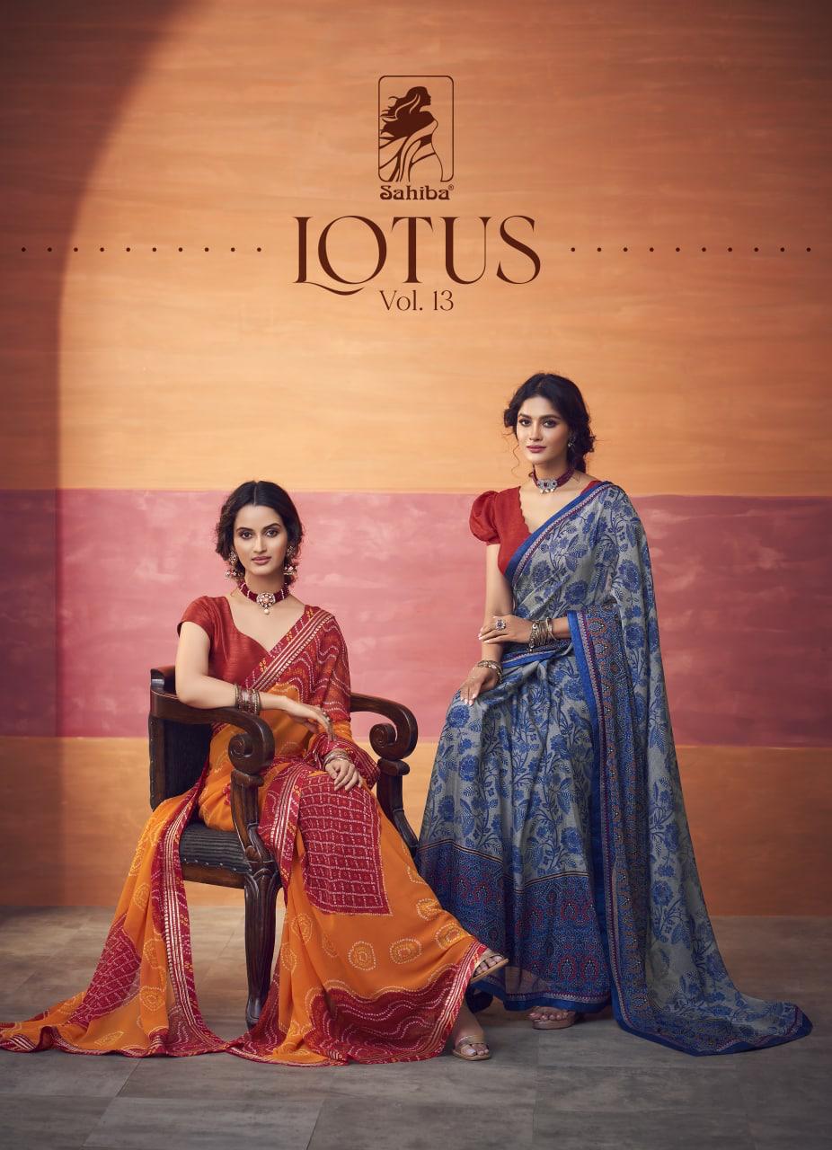 Lotus Vol 13 By Sahiba Wholesaler Supplier From Surat