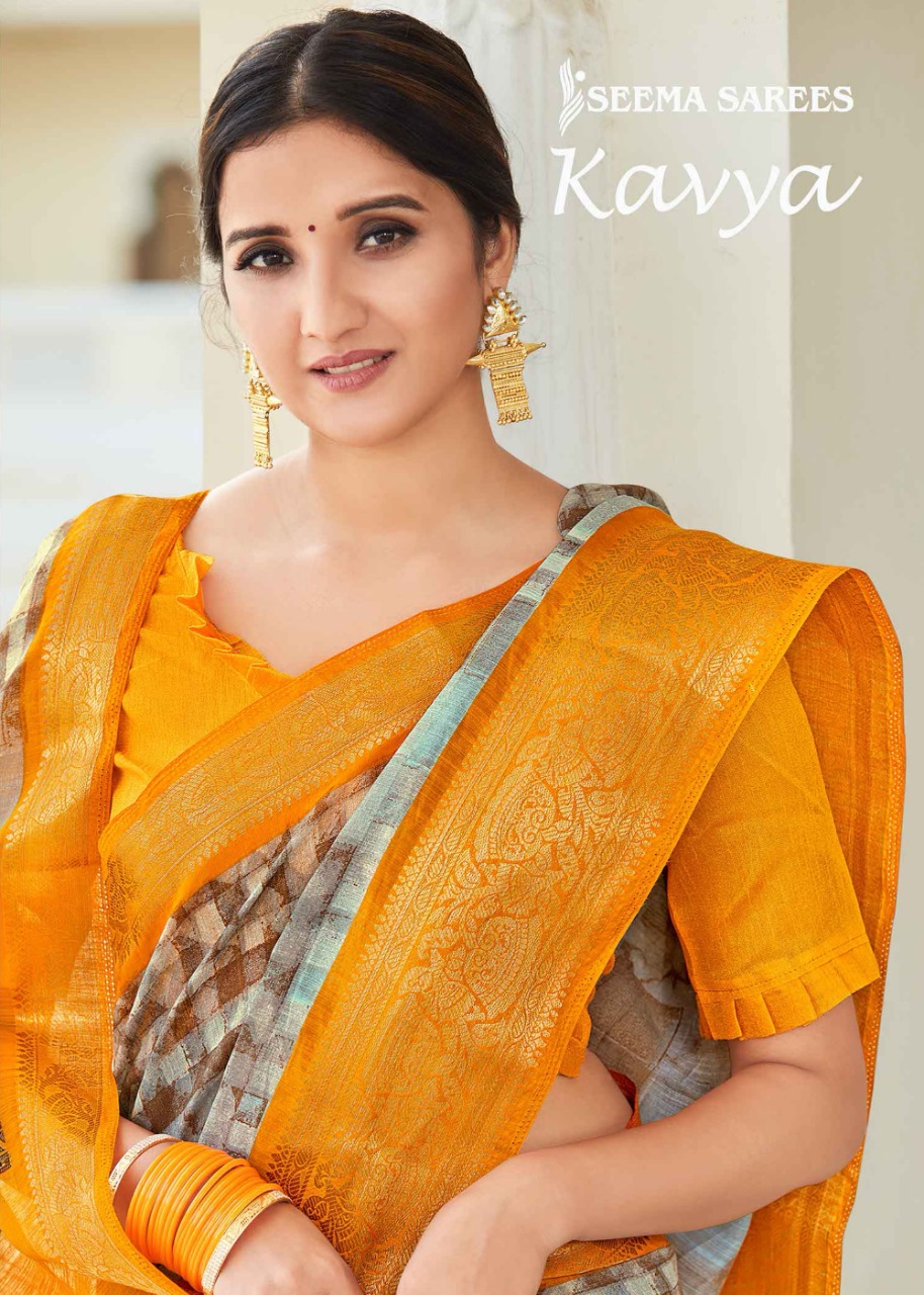 Kavya By Seema Sarees Manufacturer Traders And Dealer From India