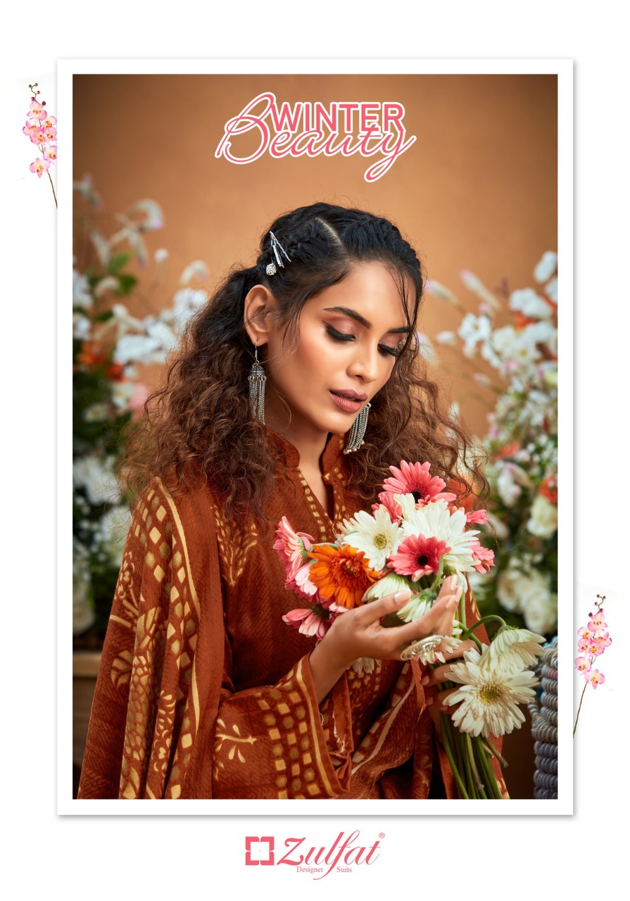 Winter Beauty By Zulfat Designer Suits Wholesale Suppliers And Dealer From India