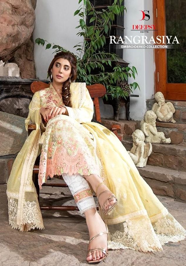 Rangrasiya Embroidered Collection By Deepsy Suits Wholesale Suppliers And Dealer From India