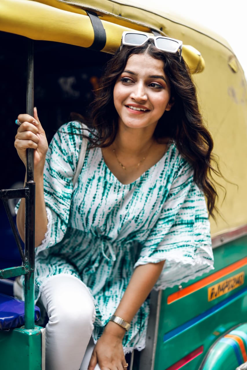 Lt Nitya Kaftans Poncho Rayon Fabrics Top Wholesaler Supplier From Surat