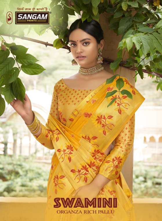 Swamini By Sangam Saree Single Available Wholesaler Supplier From Surat
