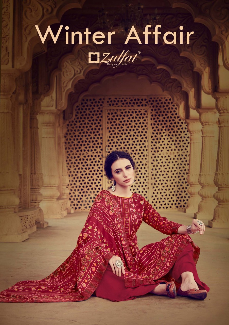 Winter Affair Vol 2 By Zulfat Designer Suits Wholesale Suppliers And Dealer From India