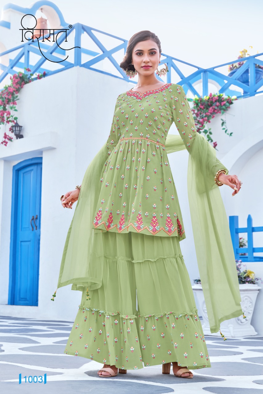 Resham By Virasat Readymade Wear Collection Dealer And Exporter Surat Gujarat