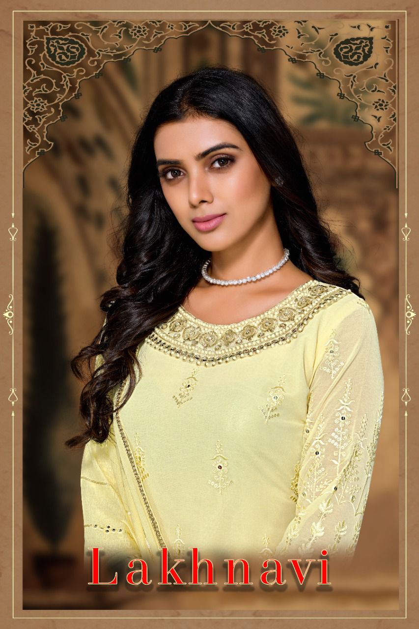 Lakhnavi Series 7001 To 7005 By Fk Fashion Single And Set Stockiest And Supplier From Surat