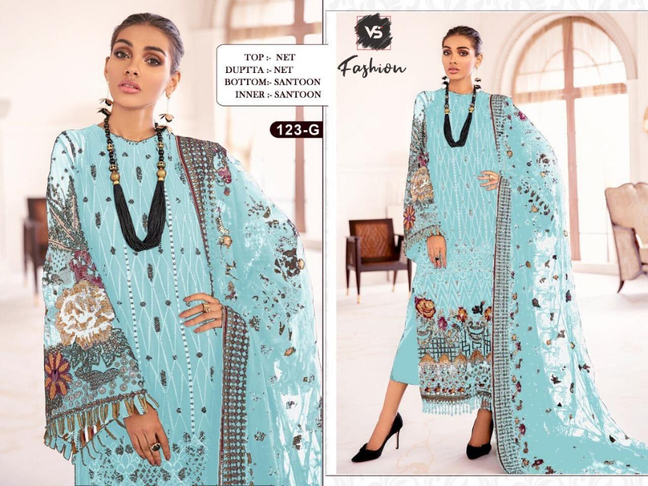 Vs Fashion D No 123 Wholesaler Supplier From Surat