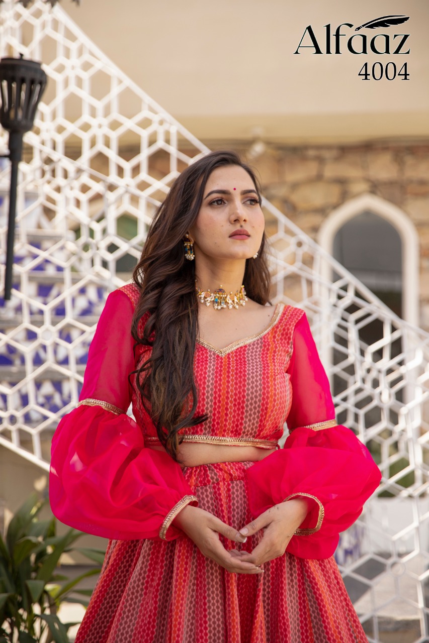 Floral Printed Girlish Lehanga Choli By Alfaaz Wholesaler Supplier From Surat