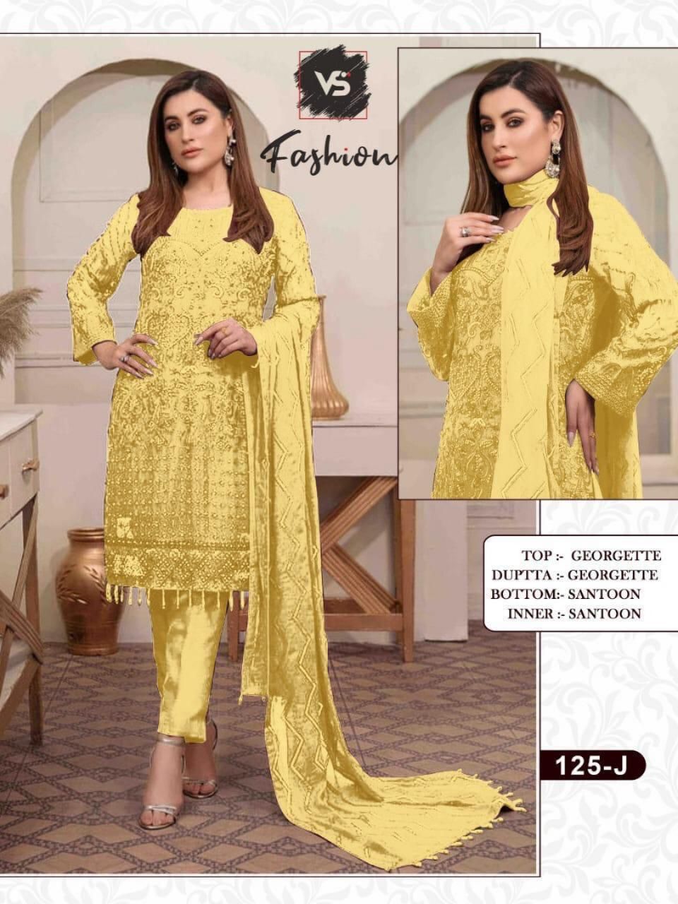 Vs Fashion D No 125 Wholesaler Supplier From Surat