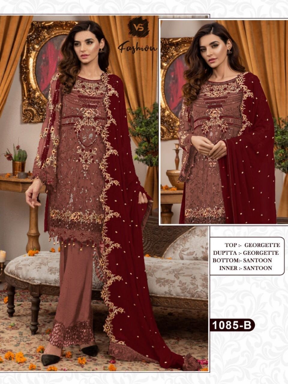 Vs Fashion D No 1085 Wholesaler Supplier From Surat