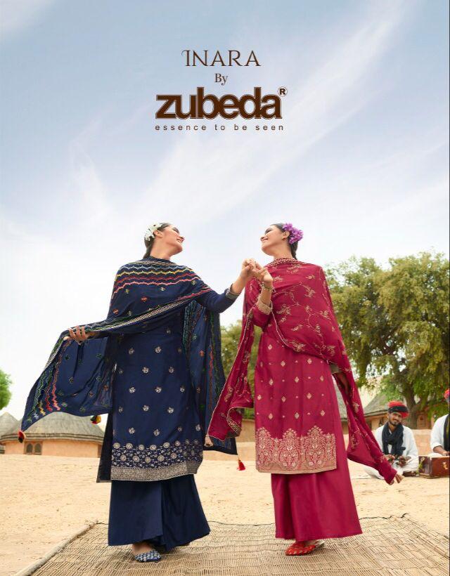 Inara Series 22601 To 22607 By Zubeda Single And Set Stockiest And Supplier From Surat