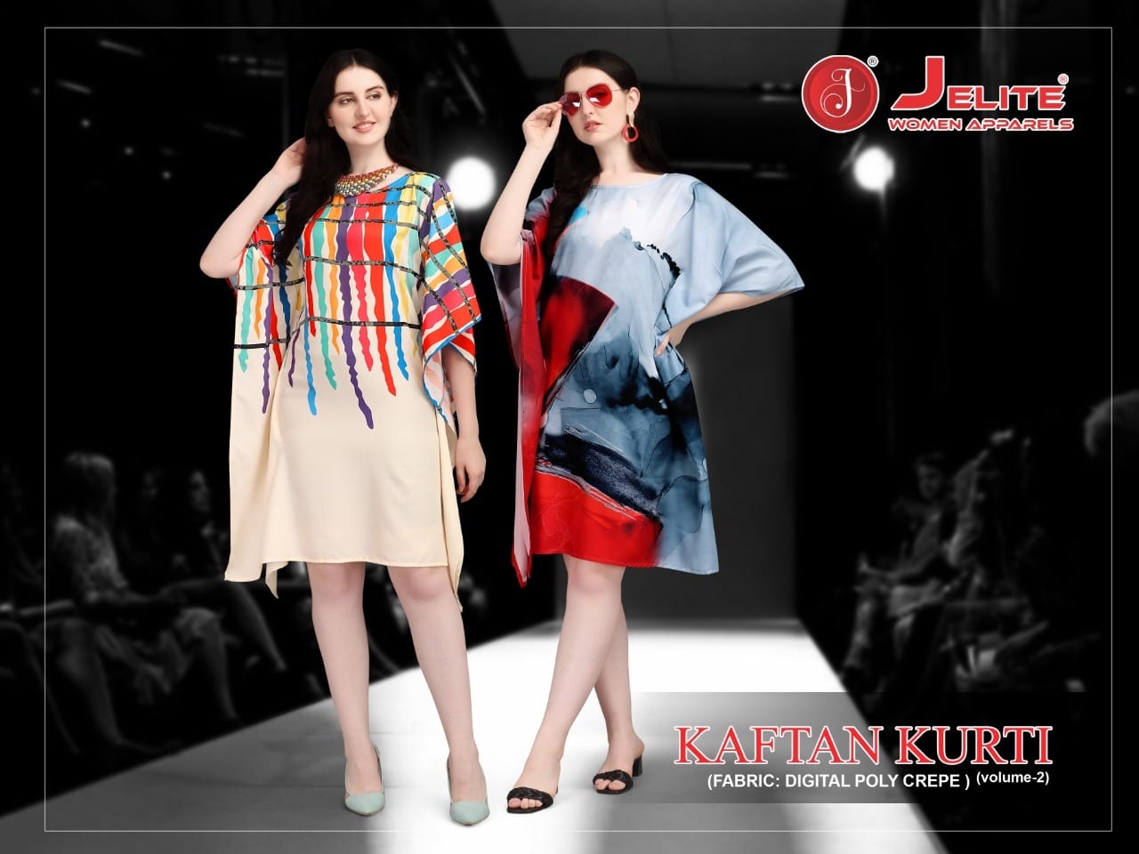 Kurti Kaftans Vol 2 By Jelite Wholesaler Supplier From Surat