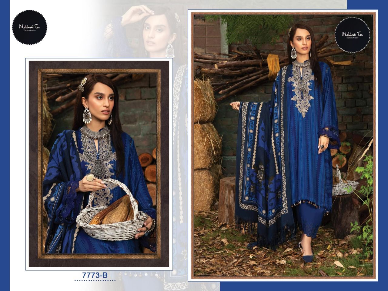 Mehboob Winter Collection Designer Suit Wholesaler Supplier From Surat