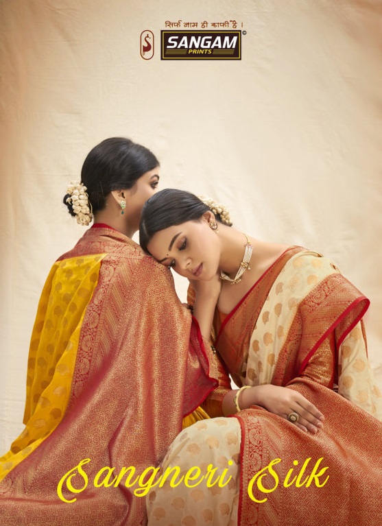 Sangneri Silk By Sangam Prints Single Available Wholesaler Supplier From Surat