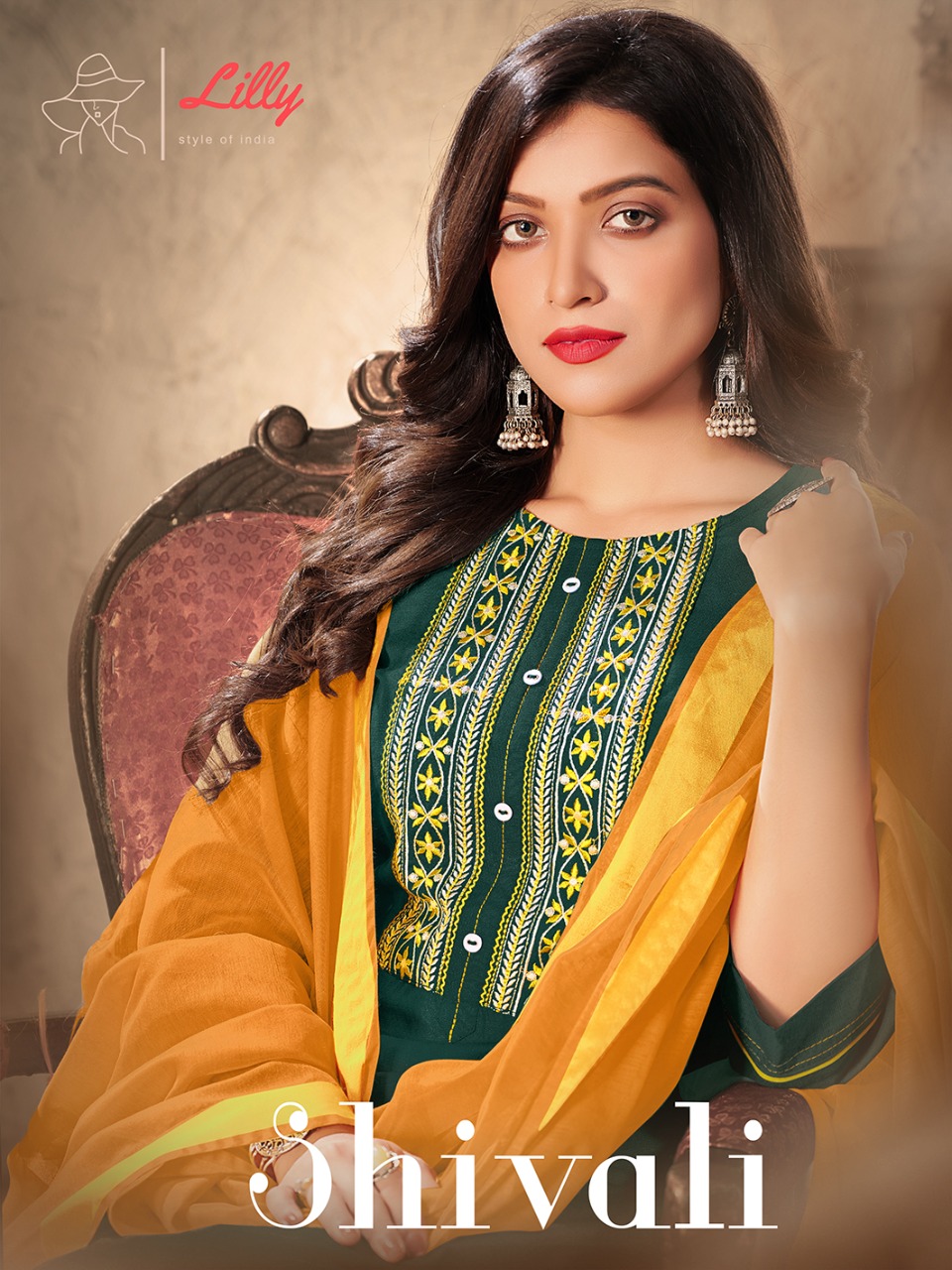 Shivali By Lilly Style Of India Single Available Wholesaler Supplier From Surat
