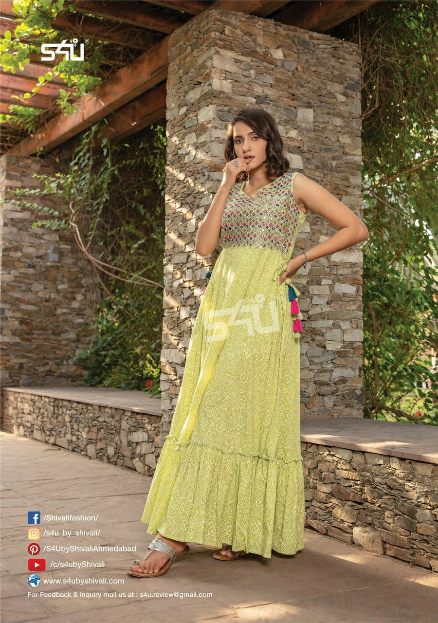S4u 2044 New Party Wear Dress For Women Wholesaler Supplier From Surat