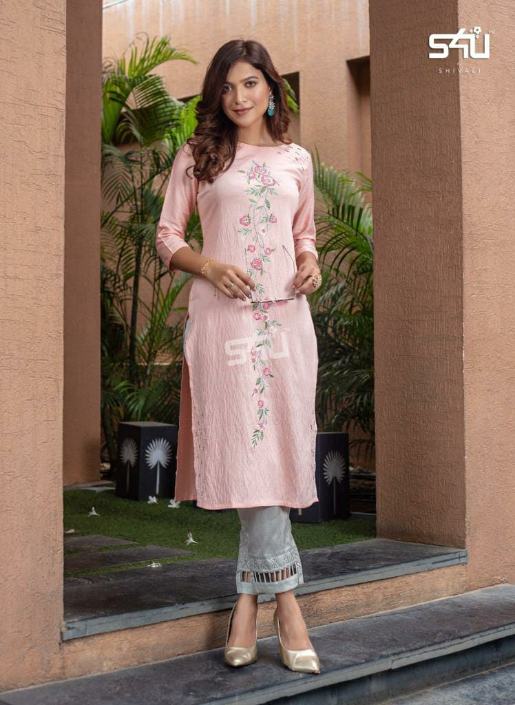 S4u 2040 Kurti With Pant Wholesaler Supplier From Surat
