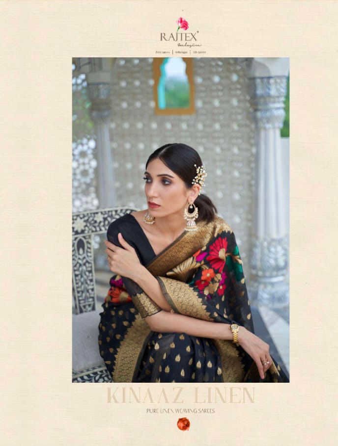 Kinaz Linen Series 206001 To 206006 By Raj Tex Single And Set Stockiest And Supplier From Surat