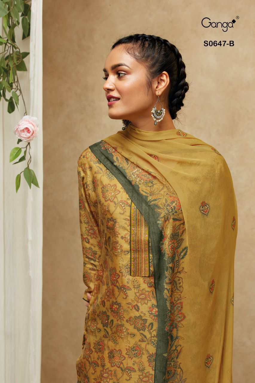 Anika 647 By Ganga Dealer And Exporter Surat Gujarat