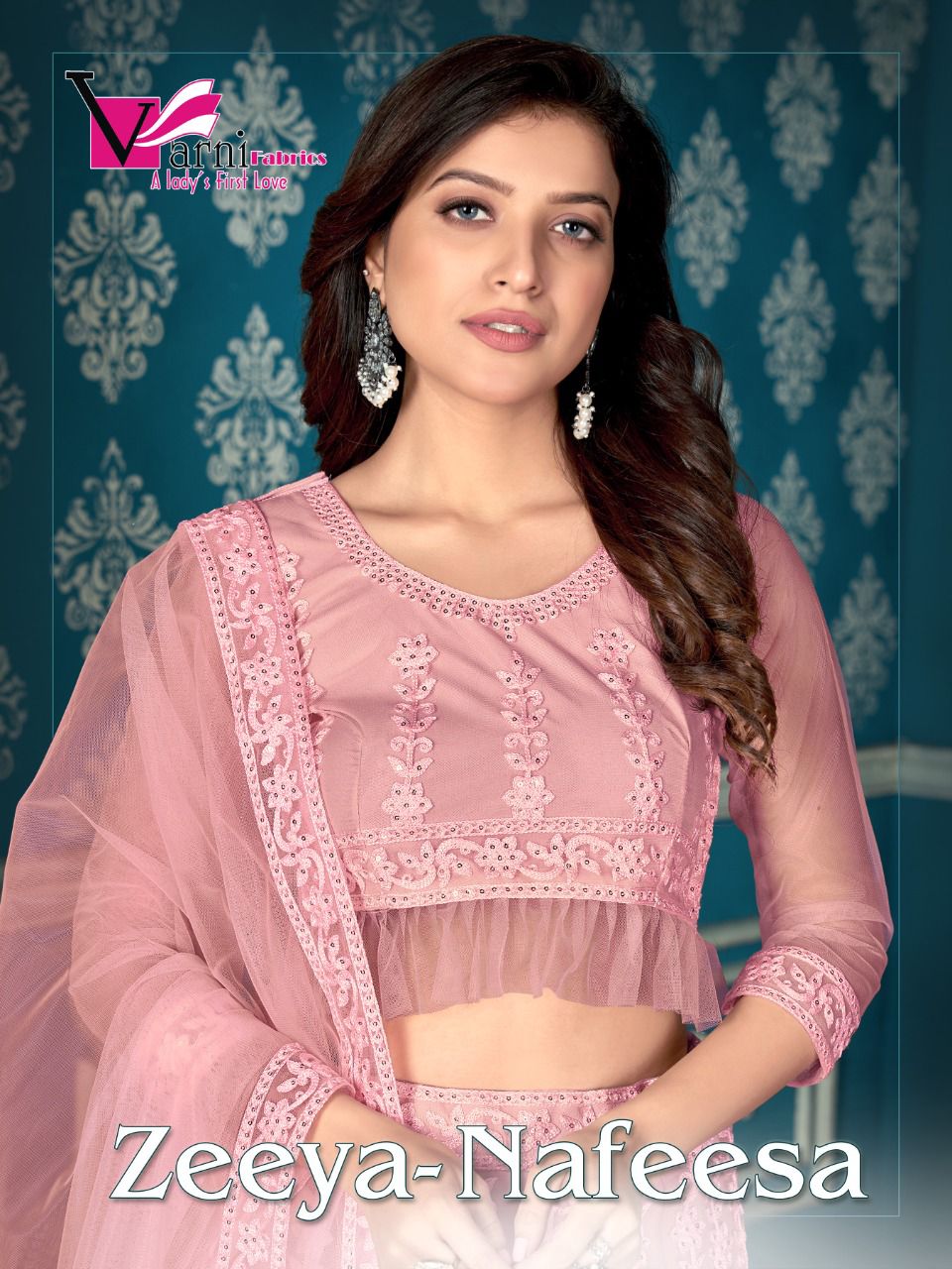 Zeeya Nafeesa By Varni Fabrics Lehanga Choli Single And Set Stockiest And Supplier From Surat
