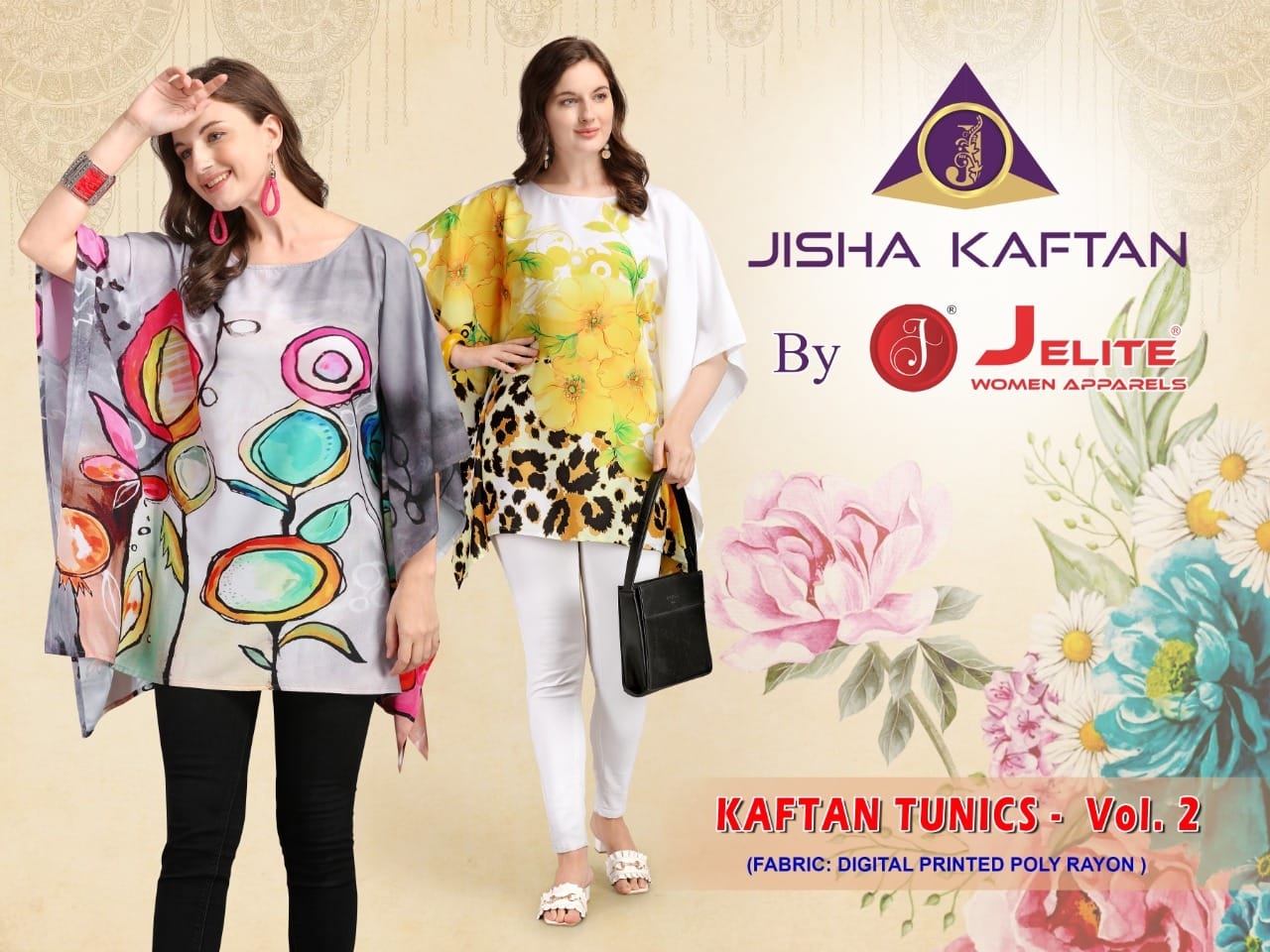Kaftan Tunic Vol 2 By Jelite Wholesaler Supplier From Surat