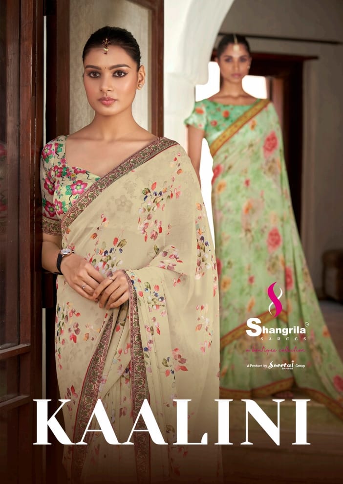 Kaalini By Shangrila Sarees Wholesaler Supplier From Surat
