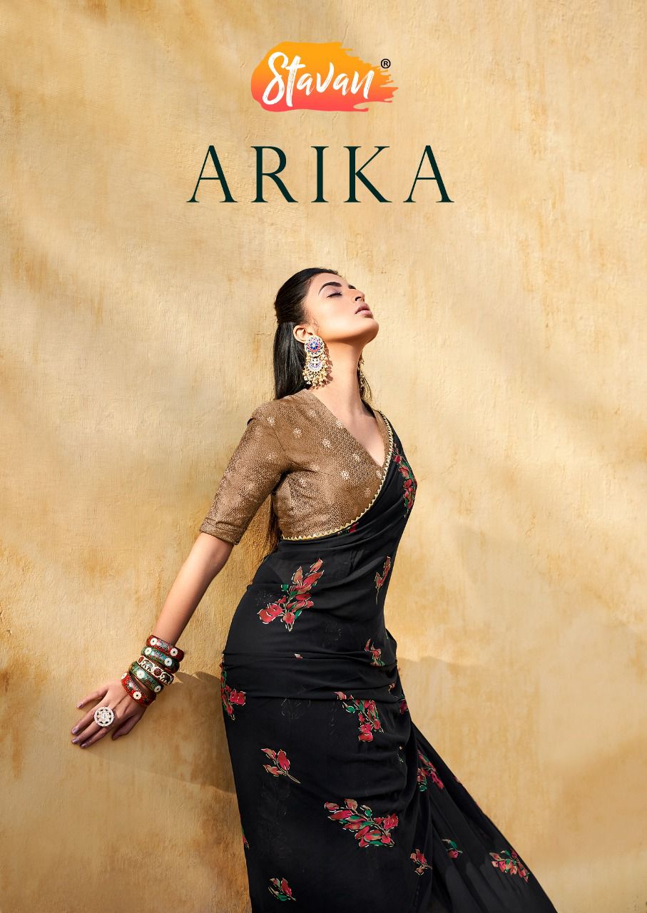 Arika By Stavan Saree Single And Set Stockiest And Supplier From Surat