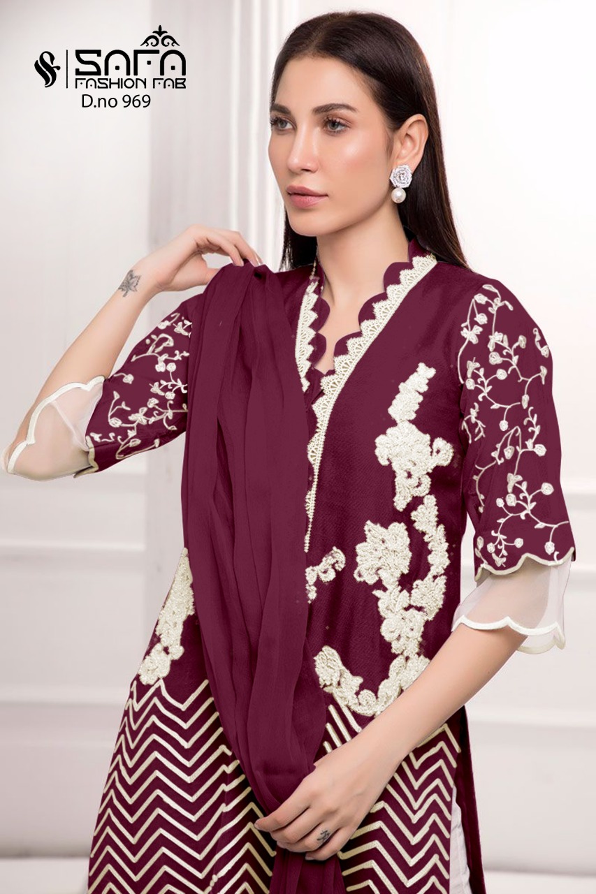 S F 969 By Safa Fashion Fab Wholesaler Supplier From Surat