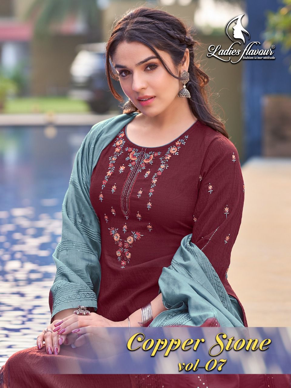 Copper Stone Vol 7 By Ladies Flavour Wholesaler Supplier From Surat