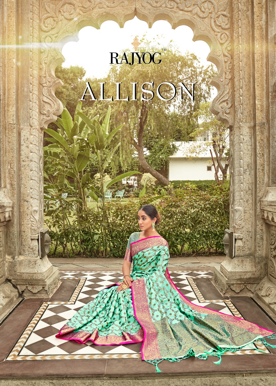 Allison By Rajyog Saree Single And Set Stockiest And Supplier From Surat