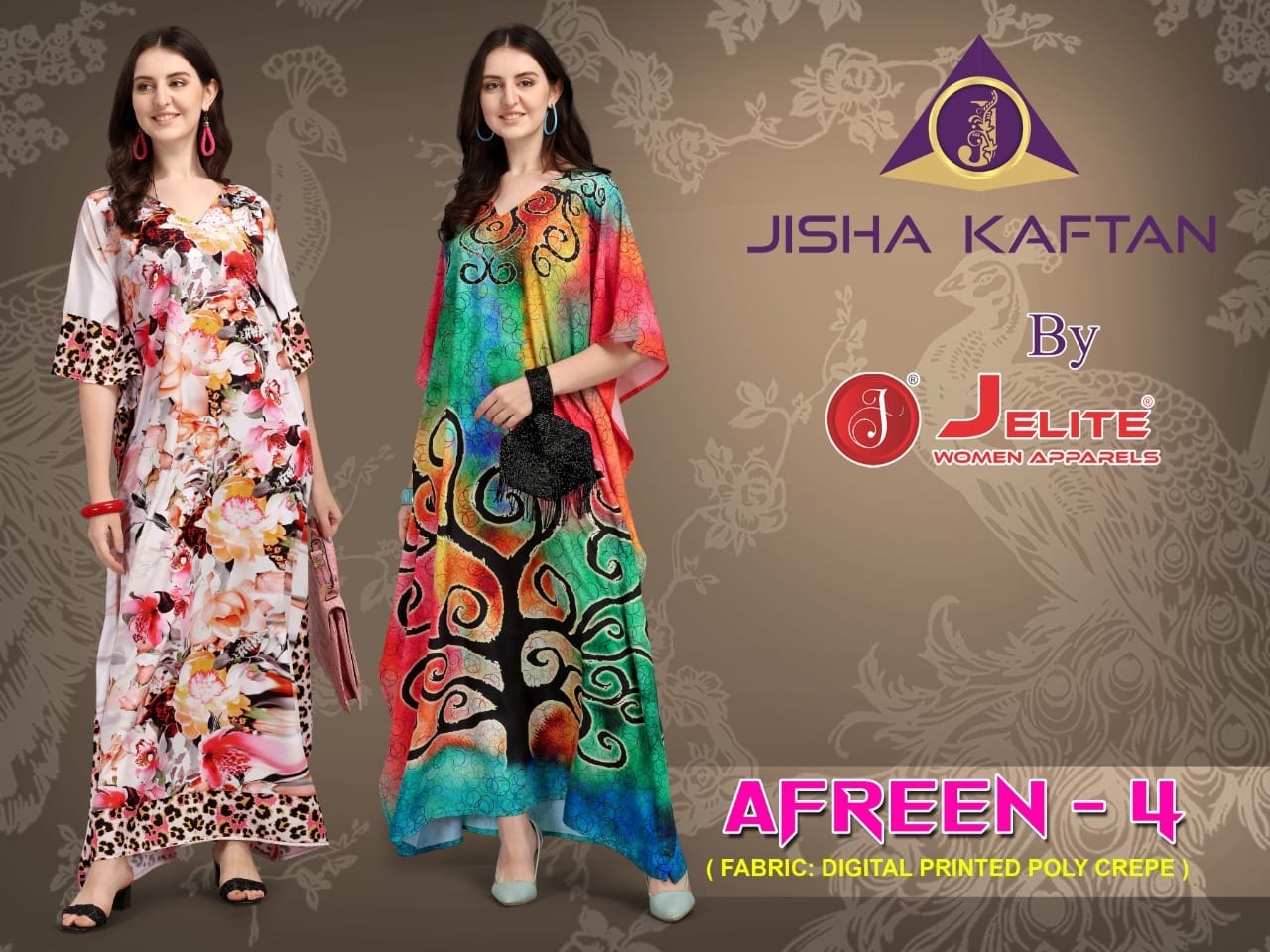 Afreen Vol 4 By Jelite Kaftans Wholesaler Supplier From Surat