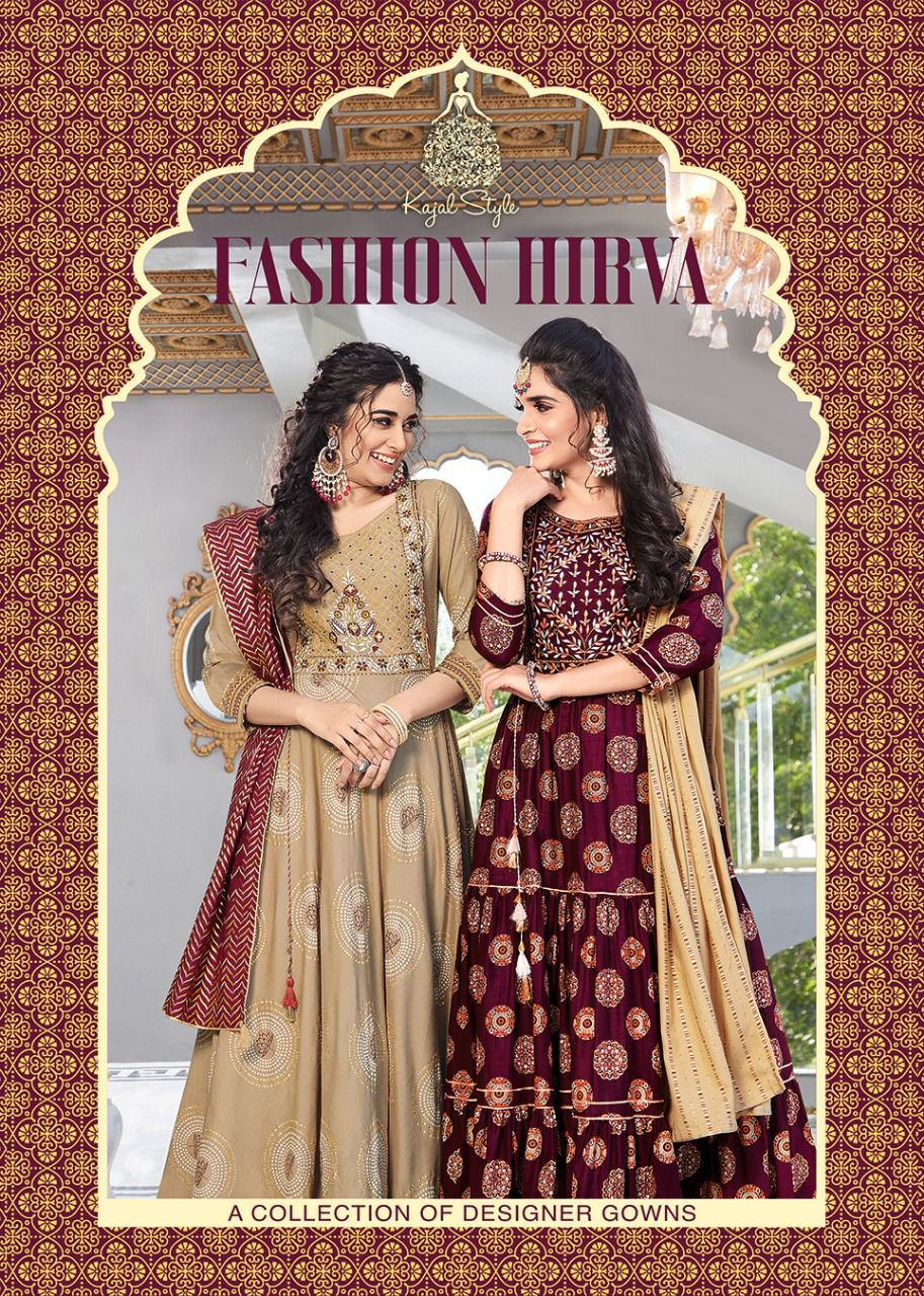 Fashion Hirva By Kajal Style Wholesaler Supplier From Surat