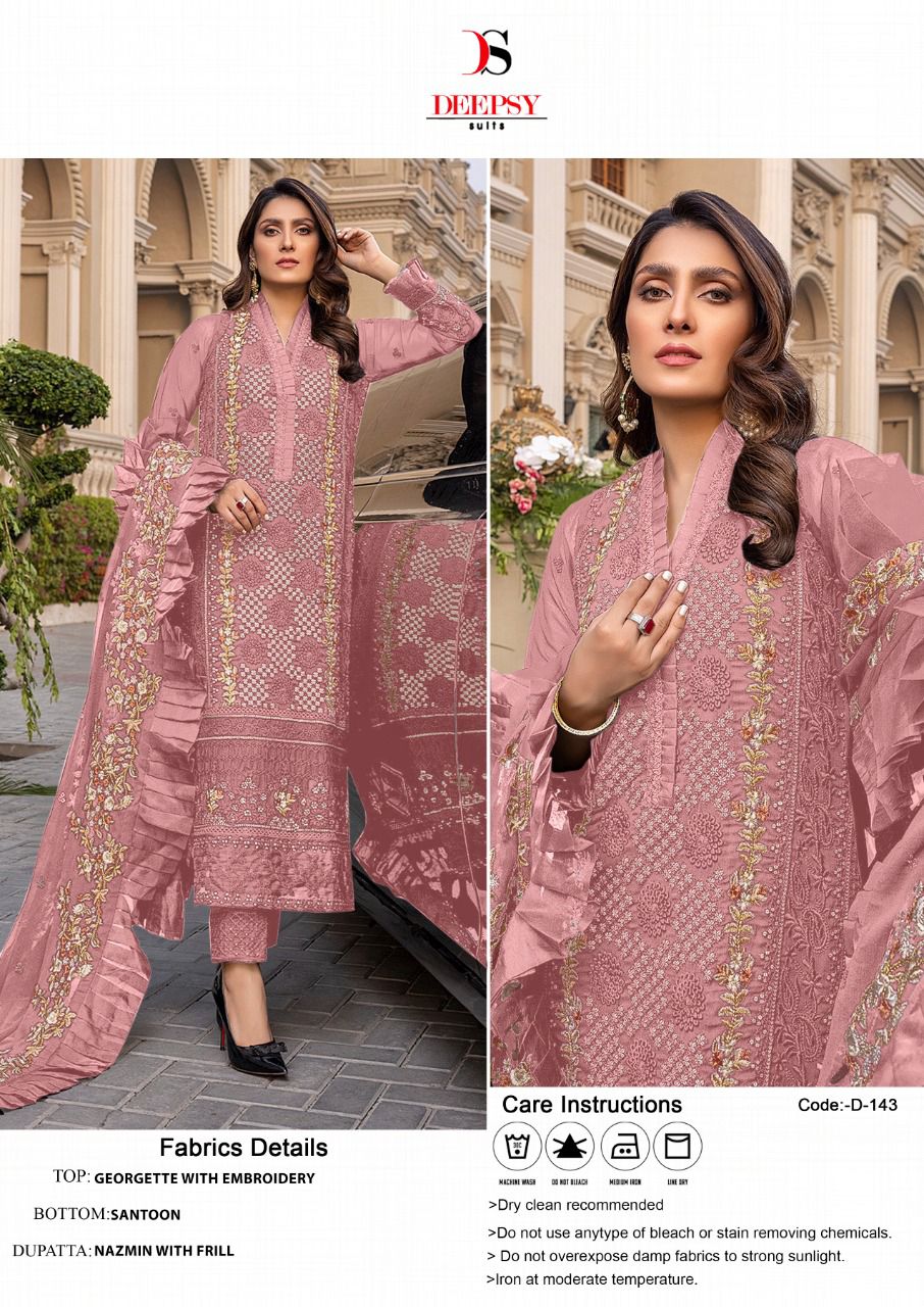 Deepsy Suits D No 143 Single And Set Stockiest And Supplier From Surat
