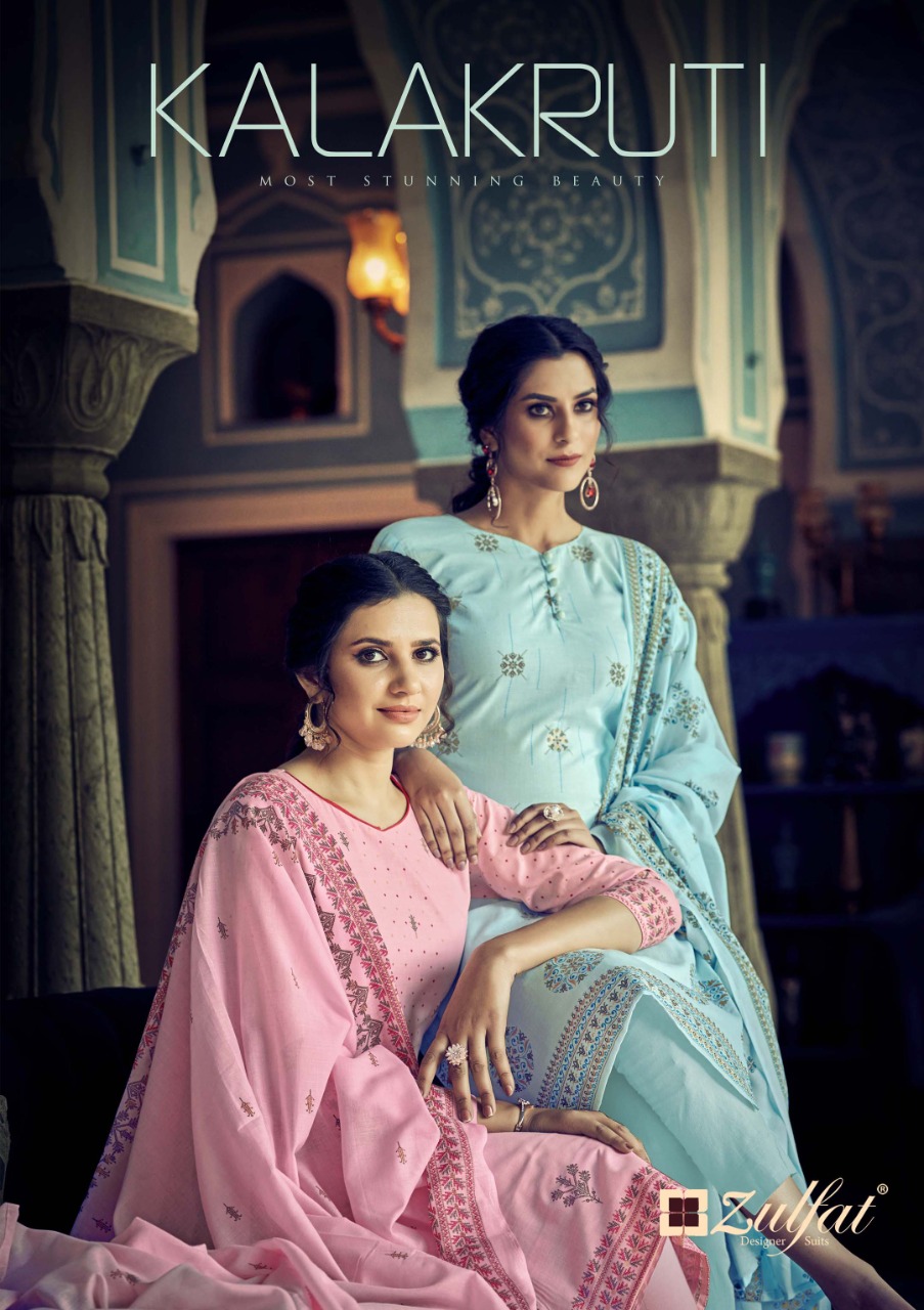 Kalakruti By Zulfat Designer Suits Wholesale Suppliers And Dealer From India